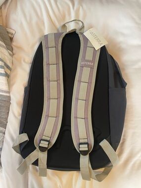 Doterra Black and Mauve Logo Backpack